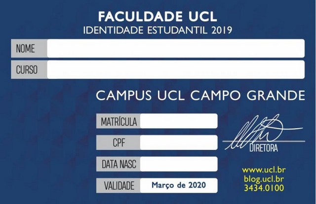 CARTEIRINHA DE ESTUDANTE OFICIAL 2019 - Club do Estudante